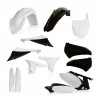 KIT PLÁSTICOS COMPLETO ACERBIS YAMAHA YZ-F 450 2010 - 2013 BRANCO E PRETO II